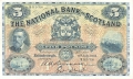 National Bank Of Scotland Ltd 5 Pounds,  6. 7.1942